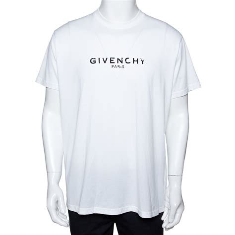 givenchy paris white shirt|Givenchy graphic crewneck t shirt.